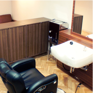 矢切　床屋　店内写真